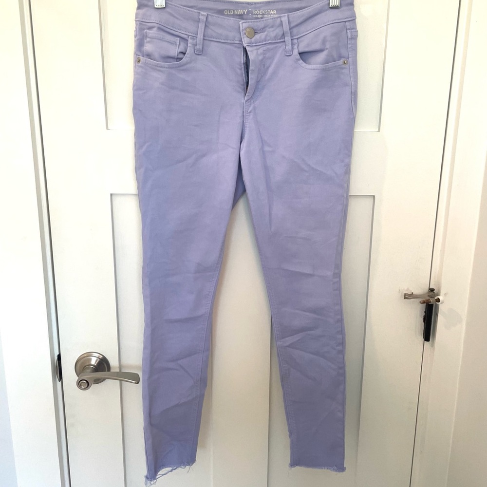 Petite Lavender Skinny Jeans